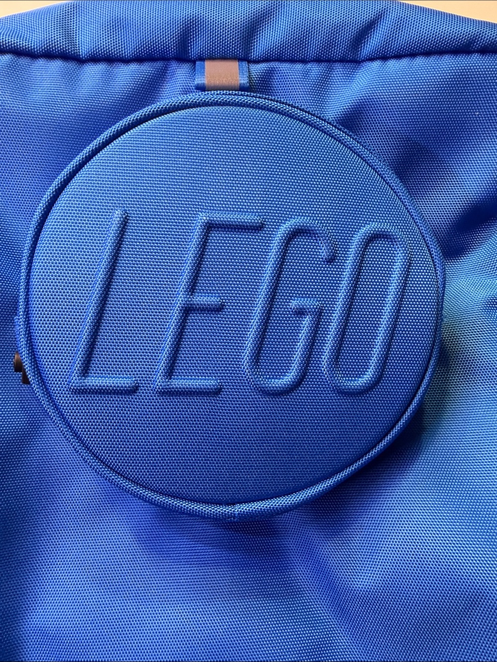 Lego Brick Unisex Backpack in Bright Blue - Picture 4 of 5